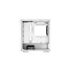 PC korpuss DeepCool CC360 WH ARGB Mini Tower White — Micro‑ATX/Mini‑ITX, rūdīts stikls, 2x 3.5 collu + 3x 2.5 collu, 2x priekšējie 120 mm ventilatori