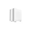 PC korpuss DeepCool CC360 WH ARGB Mini Tower White — Micro‑ATX/Mini‑ITX, rūdīts stikls, 2x 3.5 collu + 3x 2.5 collu, 2x priekšējie 120 mm ventilatori