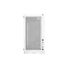 PC korpuss DeepCool CC360 WH ARGB Mini Tower White — Micro‑ATX/Mini‑ITX, rūdīts stikls, 2x 3.5 collu + 3x 2.5 collu, 2x priekšējie 120 mm ventilatori