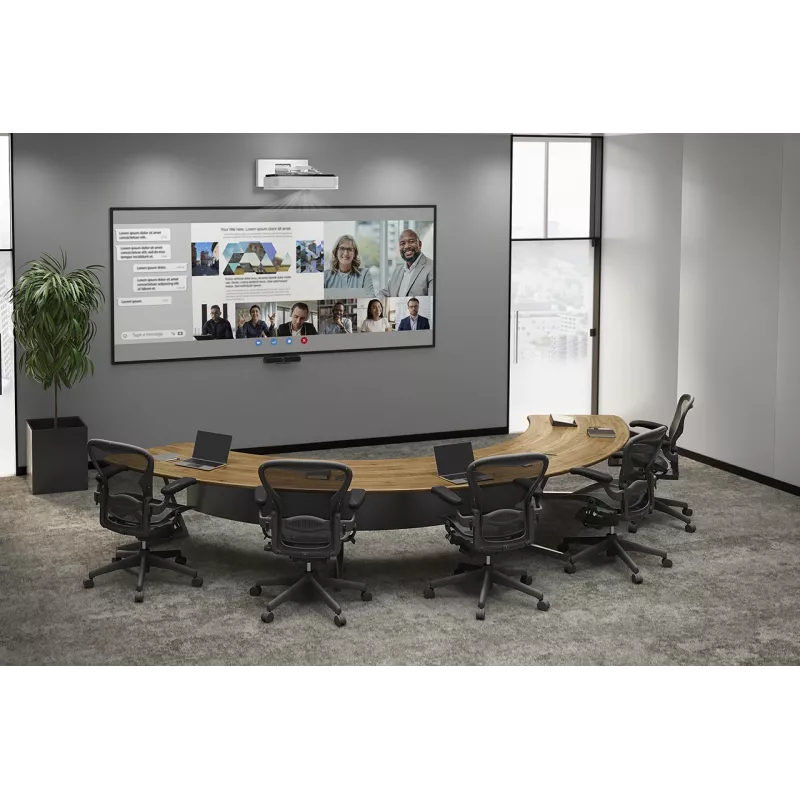 Epson EB-810E Ultra īsa fokusa projektors 5000 ANSI lūmeni 3LCD 1080p (1920x1080) Balts
