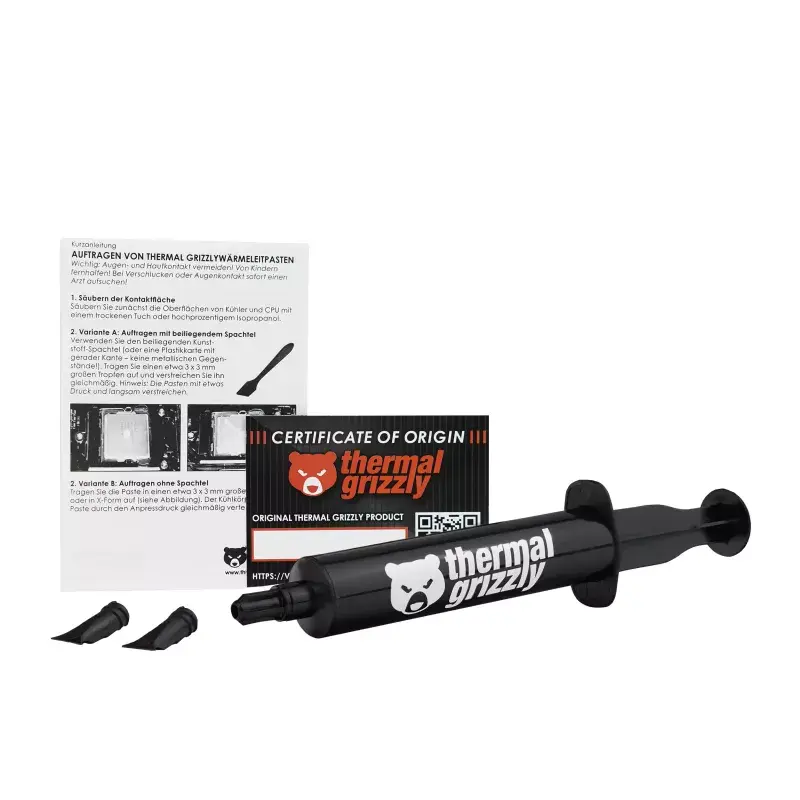 Siltumvadošās pastas aizsargs Thermal Grizzly TG-A-100-R, 26 g, melns