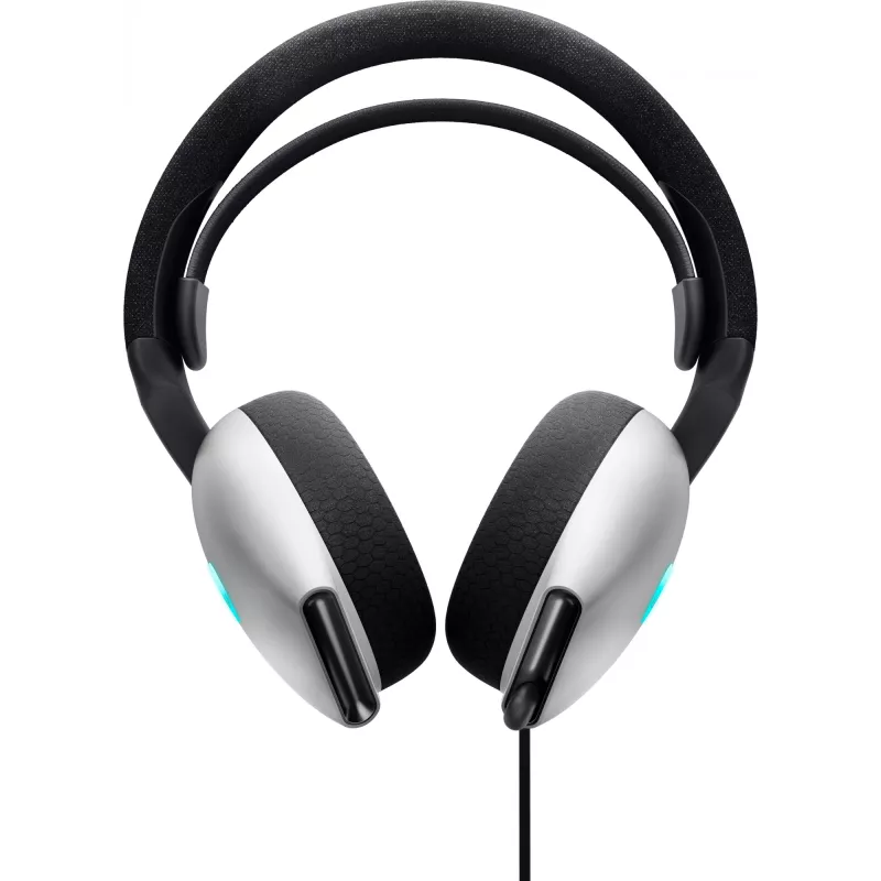 Alienware AW520H austiņas, vadu, galvas saite, spēlēm, balta