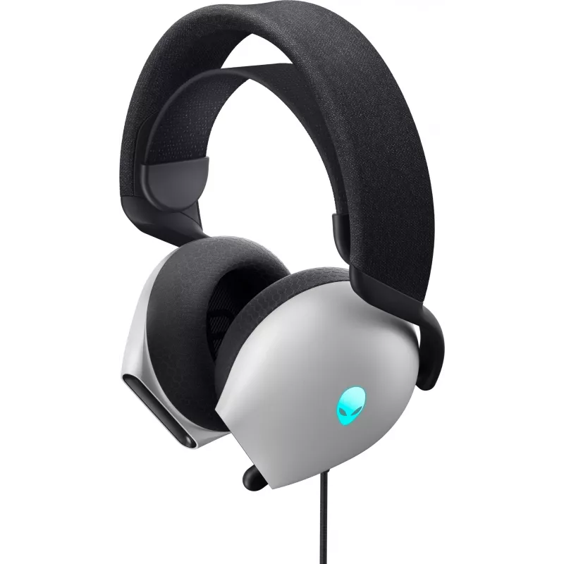 Alienware AW520H austiņas, vadu, galvas saite, spēlēm, balta