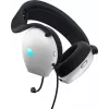 Alienware AW520H austiņas, vadu, galvas saite, spēlēm, balta
