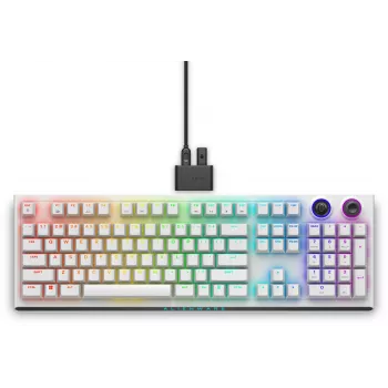 Alienware Tri-Mode AW920K tastatūra Gaming USB + RF bezvadu + Bluetooth balta