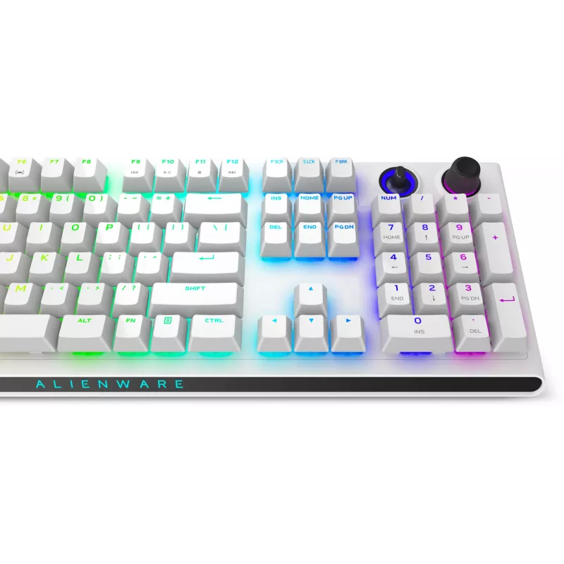Alienware Tri-Mode AW920K tastatūra Gaming USB + RF bezvadu + Bluetooth balta