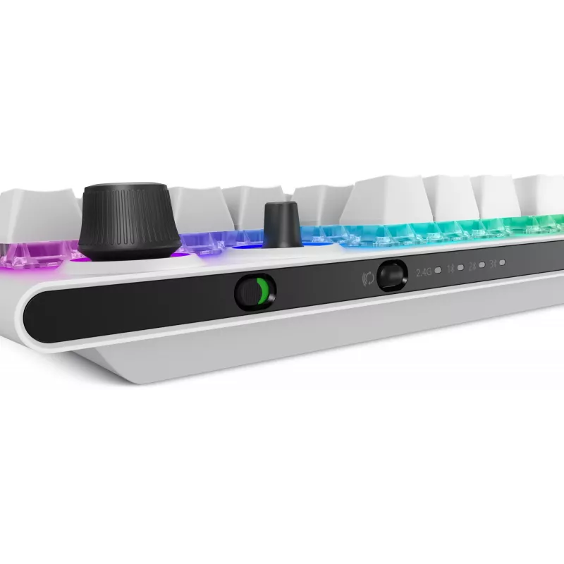 Alienware Tri-Mode AW920K tastatūra Gaming USB + RF bezvadu + Bluetooth balta
