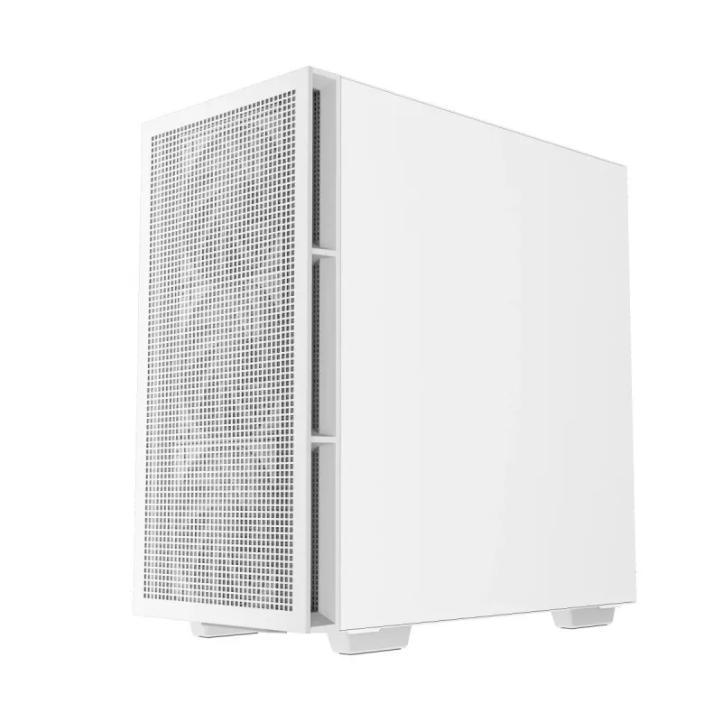 PC korpuss DeepCool CH560 DIGITAL WH Midi Tower — balts, EATX/ATX, rūdīts stikls, RGB ventilatori, USB-C