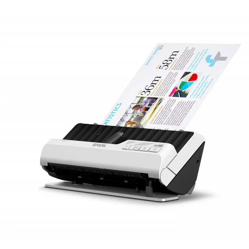 Epson DS-C490 ADF + lokšņu padeves skeneris 600 x 600 DPI A4 Melns, Balts