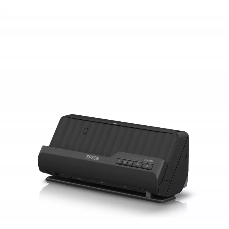 Epson ES-C320W ADF + lokšņu skeneris 600 x 600 DPI A4 Melns