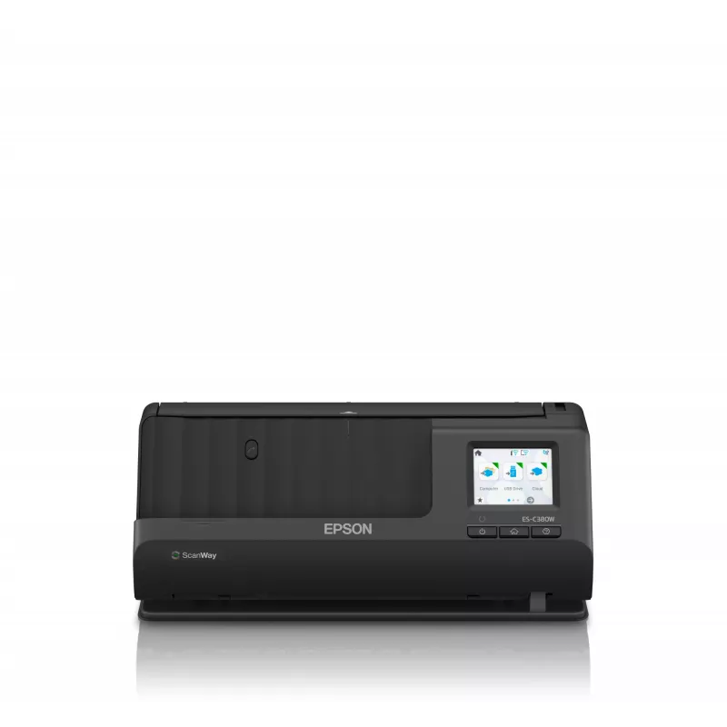 Epson ES-C380W ADF + lokšņu padeves skeneris 600 x 600 DPI A4 Melns