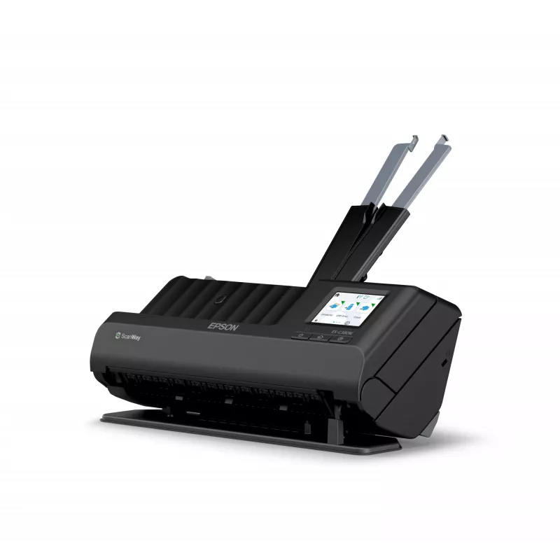 Epson ES-C380W ADF + lokšņu padeves skeneris 600 x 600 DPI A4 Melns