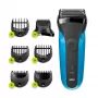 Braun Series 3 310BT elektriskais skuveklis - mitrās un sausās skūšanas folijas skuveklis ar bārdas trimmera uzgaļiem
