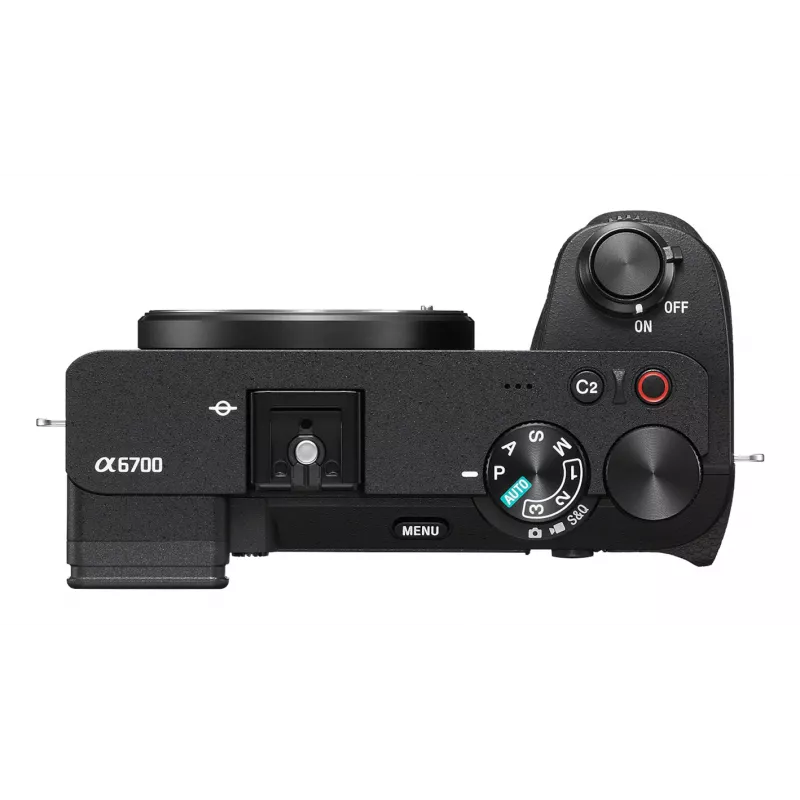 Kameras korpuss Sony α α6700 MILC 27 MP Exmor R CMOS 6192 x 4128 pikseļi Melns