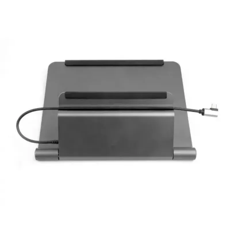 Klēpjdatora statīvs Acer HP.DSCAB.012 11,6–15,6 collu piezīmjdatoriem, sudraba krāsā, 270×45×300 mm, 0,821 kg