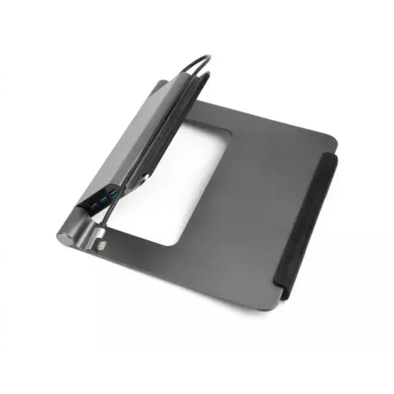 Klēpjdatora statīvs Acer HP.DSCAB.012 11,6–15,6 collu piezīmjdatoriem, sudraba krāsā, 270×45×300 mm, 0,821 kg