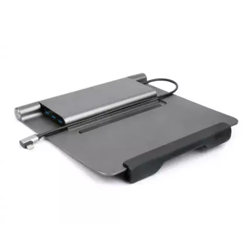 Klēpjdatora statīvs Acer HP.DSCAB.012 11,6–15,6 collu piezīmjdatoriem, sudraba krāsā, 270×45×300 mm, 0,821 kg