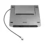 Klēpjdatora statīvs Acer HP.DSCAB.012 11,6–15,6 collu piezīmjdatoriem, sudraba krāsā, 270×45×300 mm, 0,821 kg