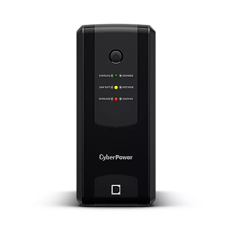 CyberPower UT1050EG līnijinteraktīvs UPS, 1050 VA (1,05 kVA), 630 W, AVR, Schuko ligzdas, torņa tipa