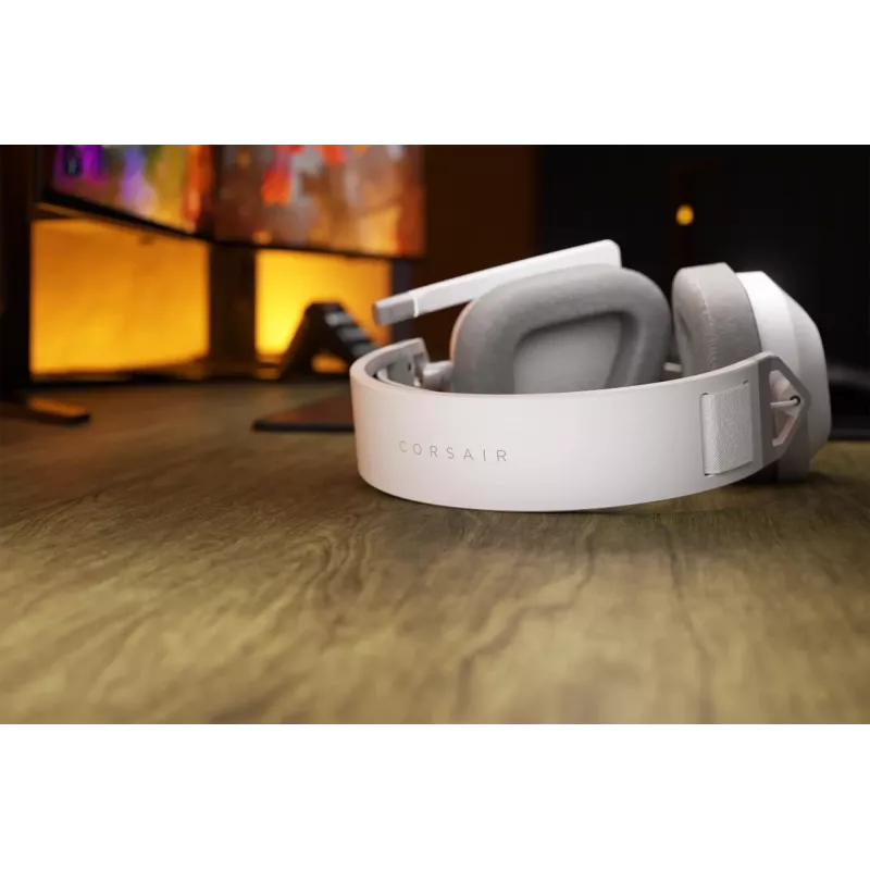 CORSAIR Gaming Headset Hs80 Max - Wireless - balta