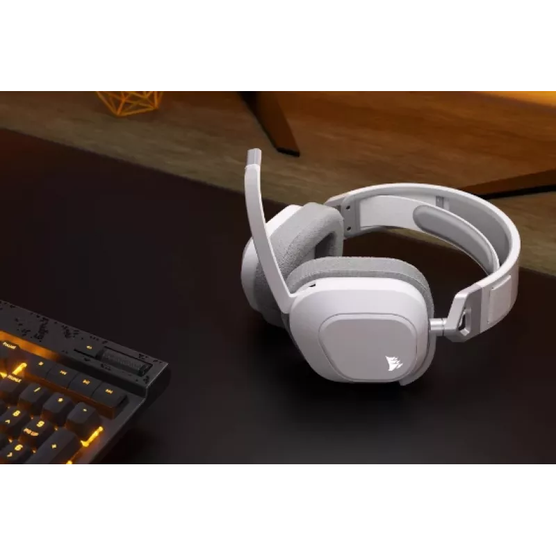 CORSAIR Gaming Headset Hs80 Max - Wireless - balta