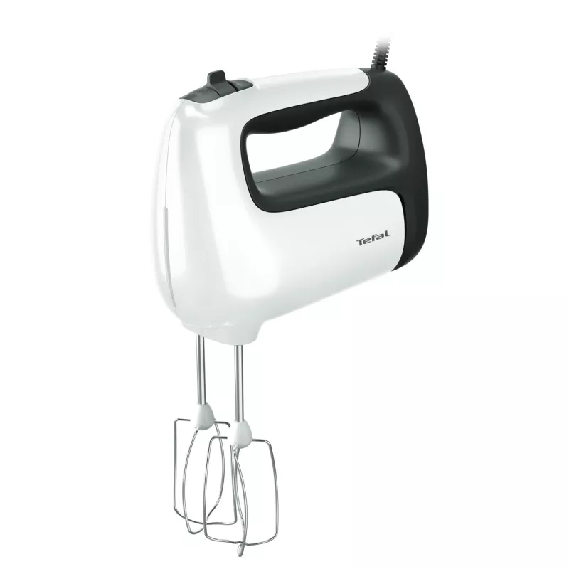Rokas mikseris Tefal Prep'Mix HT4621 — 500 W, 5 ātrumi, metāla putotāji, balts