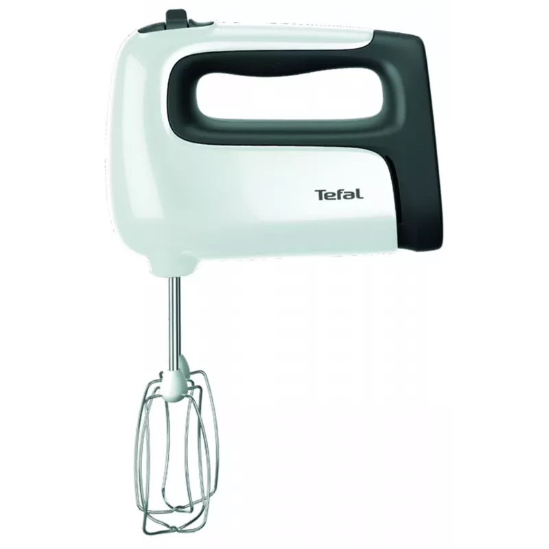Rokas mikseris Tefal Prep'Mix HT4621 — 500 W, 5 ātrumi, metāla putotāji, balts