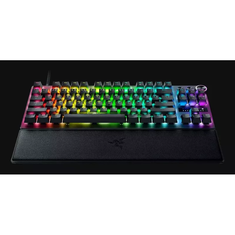 Razer Huntsman V3 Pro Tenkeyless tastatūra optiskie slēdži RGB melna