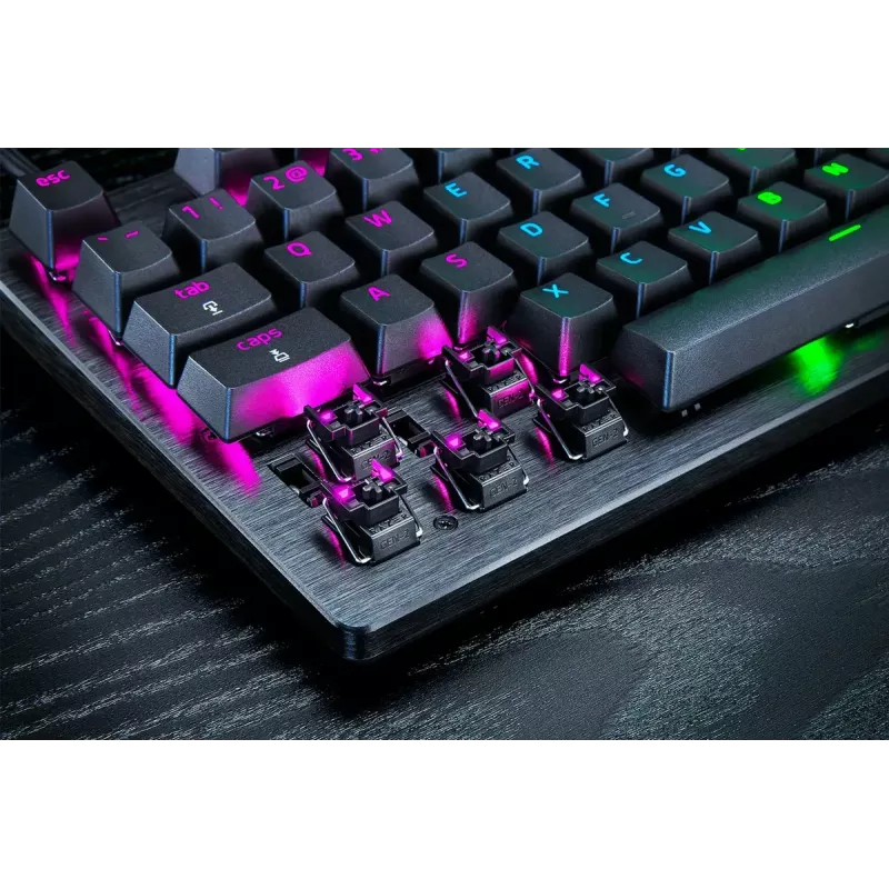 Razer Huntsman V3 Pro Tenkeyless tastatūra optiskie slēdži RGB melna