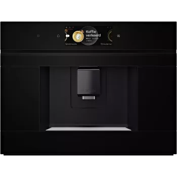 Bosch Serie 8 CTL7181B0 iebūvējams pilnībā automātisks espresso aparāts, 19 bar, 1500 W, 2,4 l ūdens tvertne, 500 g pupiņu tvertne, integrēta piena tvertne, Home Connect, melns