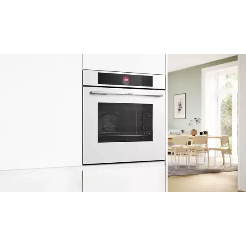 Iebūvējamā cepeškrāsns Bosch HBG7721W1S, elektriska, pirolīze