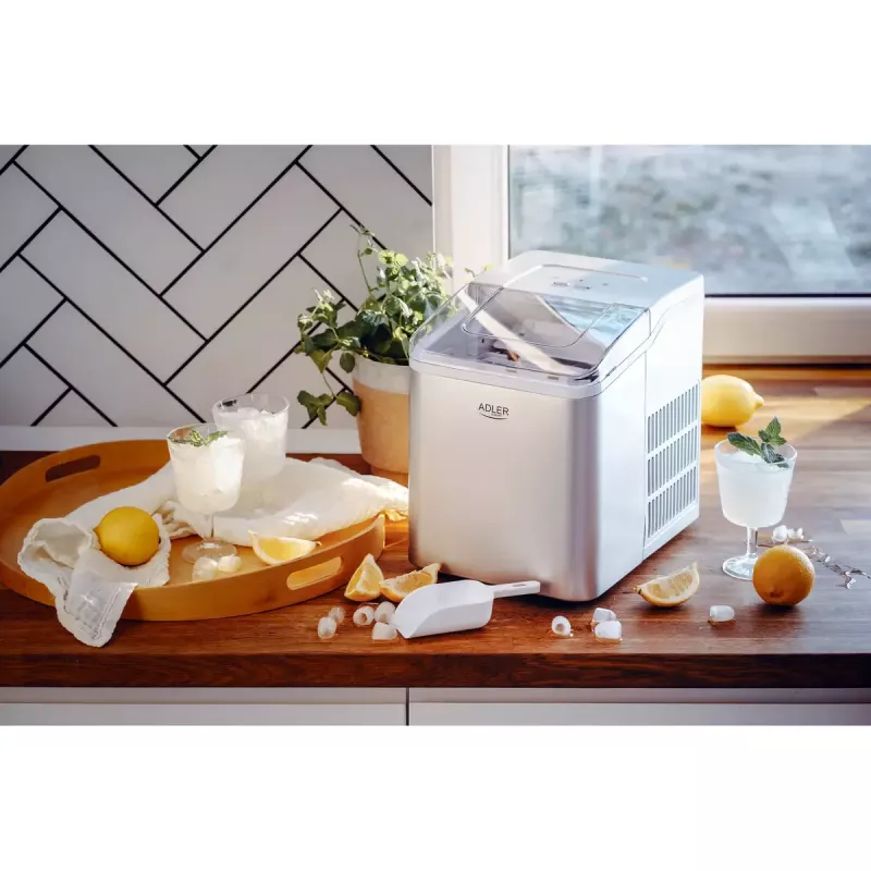Ledus gatavotājs Adler AD 8086 jauda 100 W sudraba krāsā