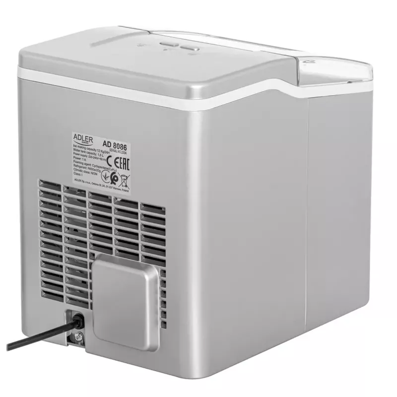 Ledus gatavotājs Adler AD 8086 jauda 100 W sudraba krāsā