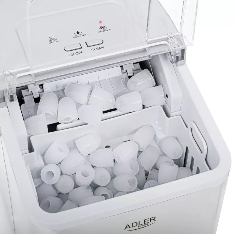 Ledus gatavotājs Adler AD 8086 jauda 100 W sudraba krāsā