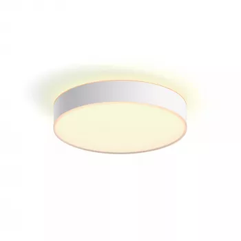 Philips Hue balta ambience Enrave vidēja izmēra griestu lampa, Viedā griestu lampa, Bluetooth, Balta, LED, Metāls, Nenomaināma(-s) spuldze(-s)