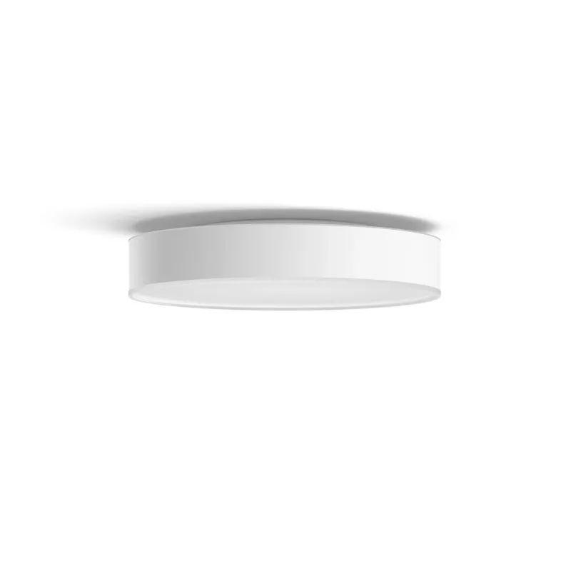 Philips Hue balta ambience Enrave vidēja izmēra griestu lampa, Viedā griestu lampa, Bluetooth, Balta, LED, Metāls, Nenomaināma(-s) spuldze(-s)