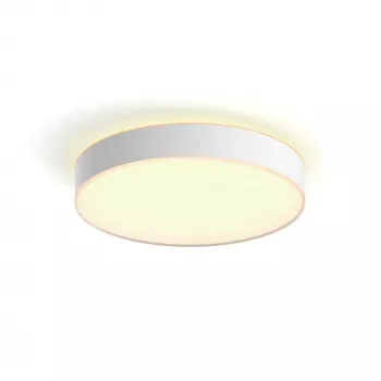 Philips Hue balta ambience Enrave lielais griestu gaismeklis, Viedais griestu gaismeklis, Bluetooth, Balta, LED, Metāls, Nenomaināmas spuldzes