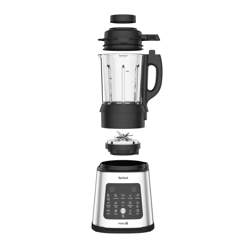 Tefal Perfectmix Cook BL83SD 1,75 L galda blenderis 1400 W melns, nerūsējošais tērauds