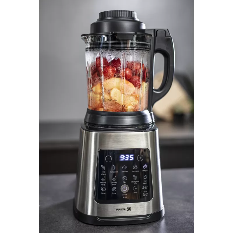 Tefal Perfectmix Cook BL83SD 1,75 L galda blenderis 1400 W melns, nerūsējošais tērauds