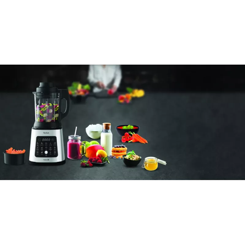 Tefal Perfectmix Cook BL83SD 1,75 L galda blenderis 1400 W melns, nerūsējošais tērauds