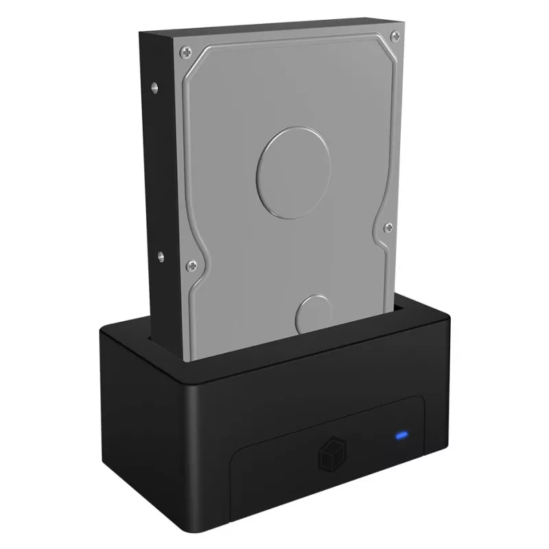 ICY BOX IB-1121-U3 USB 3.2 Gen 1 (3.1 Gen 1) Type-A Melns