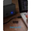 ICY BOX IB-1121-U3 USB 3.2 Gen 1 (3.1 Gen 1) Type-A Melns