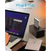ICY BOX IB-1121-U3 USB 3.2 Gen 1 (3.1 Gen 1) Type-A Melns