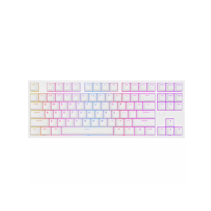 GENESIS Thor 404 TKL tastatūra Gaming USB QWERTY US International White