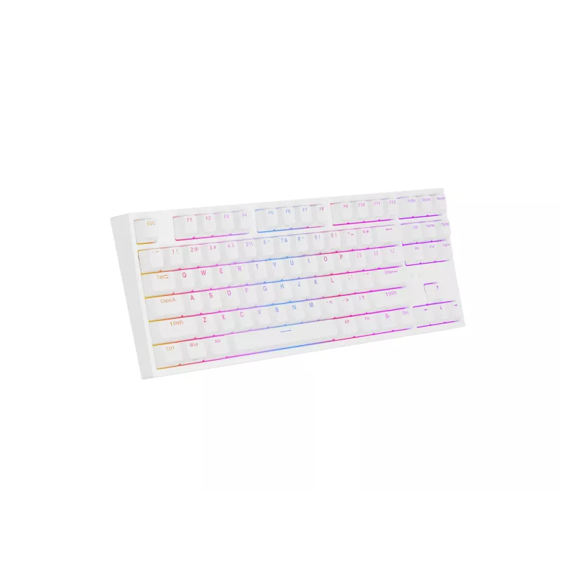 GENESIS Thor 404 TKL tastatūra Gaming USB QWERTY US International White