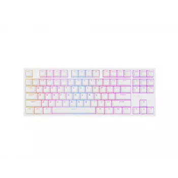 GENESIS Thor 404 TKL tastatūra Gaming USB QWERTY US International White