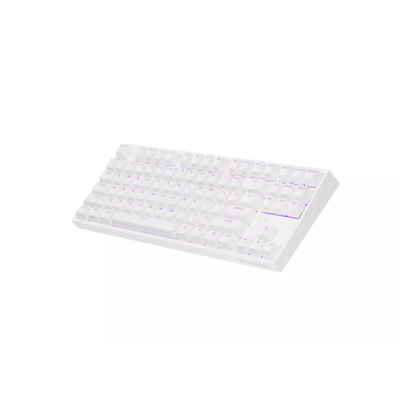 GENESIS Thor 404 TKL tastatūra Gaming USB QWERTY US International White