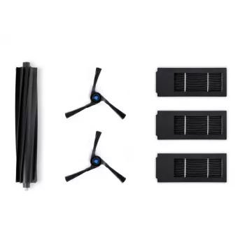 Piederumu komplekts Ecovacs DKT060099 robotu putekļsūcējam melns 6 gab.