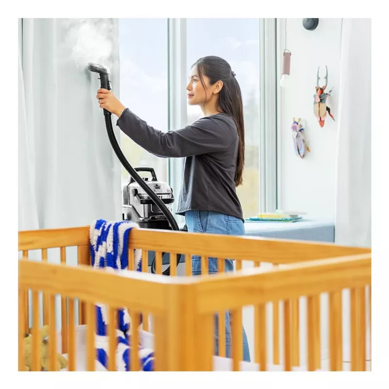 Bissell SpotClean Hydrosteam Pro cilindra tvaika tīrītājs 1.9 L 1000 W Melns, Varš, Caurspīdīgs