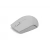 Bezvadu Lenovo Compact pele Arctic Grey — piemērota abām rokām, RF bezvadu, 1000 DPI, 3 pogas, ar baterijām